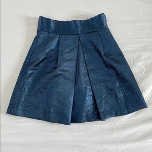 Zara | Sparkly Blue Mini skirt